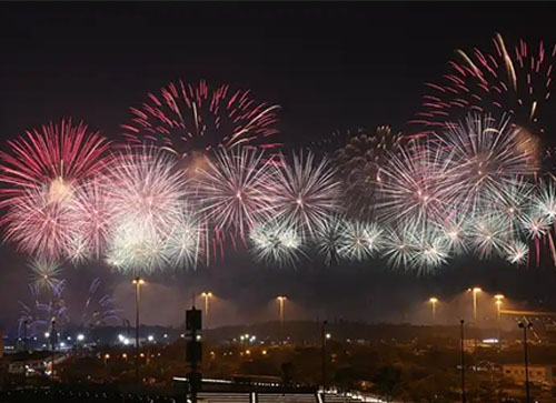 南部县焰火晚会