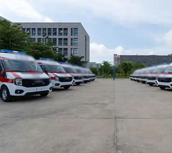 南部县服务车队展示